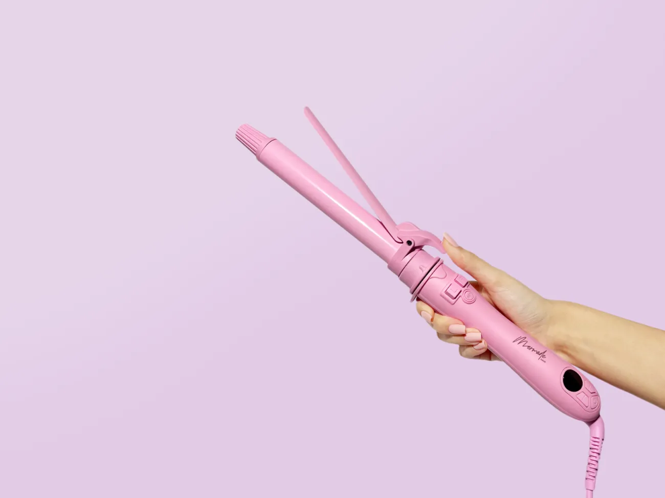 Proud Poppy Clothing Mermade Hair Spin Curling Wand 25mm Pink CurlingWand25mmPink Online