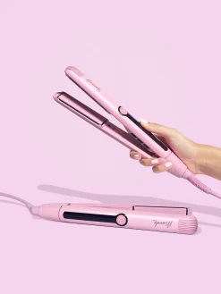 Proud Poppy Clothing Mermade Hair Straightener 28mm Pink Fashion