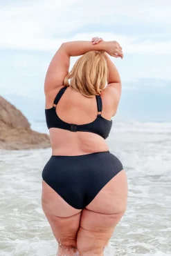 Proud Poppy Clothing Miami Bikini Pants in Black Clearance