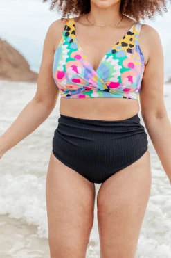 Proud Poppy Clothing Miami Bikini Pants in Black Clearance