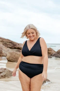 Proud Poppy Clothing Miami Bikini Pants in Black Clearance