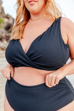 Proud Poppy Clothing Miami Bikini Pants in Black Clearance
