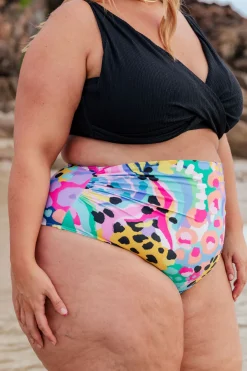 Proud Poppy Clothing Miami Bikini Pants in Kasey Swim by Kasey Rainbow Clearance