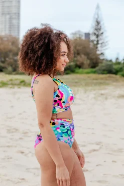 Proud Poppy Clothing Miami Bikini Pants in Kasey Swim by Kasey Rainbow Clearance