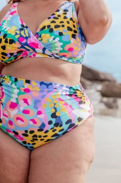 Proud Poppy Clothing Miami Bikini Pants in Kasey Swim by Kasey Rainbow Clearance
