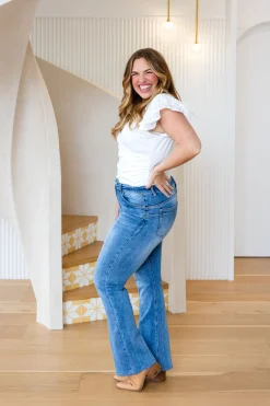 Proud Poppy Clothing Miley Bootleg Flare Jeans Fashion