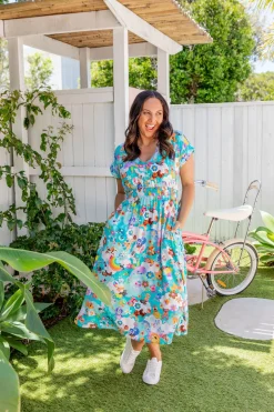 Proud Poppy Clothing Millie Dress in Kutopia by Kasey Rainbow KutopiabyKaseyRainbow Online