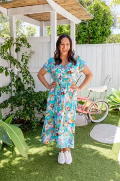 Proud Poppy Clothing Millie Dress in Kutopia by Kasey Rainbow KutopiabyKaseyRainbow Online