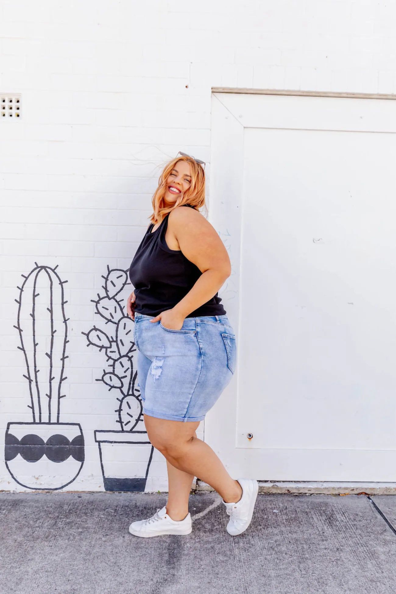 Proud Poppy Clothing Molly Denim Shorts Clearance