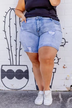 Proud Poppy Clothing Molly Denim Shorts Clearance