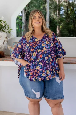 Proud Poppy Clothing Natalie Top in Posie Online