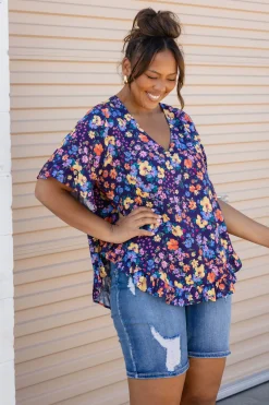 Proud Poppy Clothing Natalie Top in Posie Online