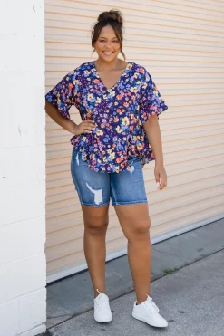 Proud Poppy Clothing Natalie Top in Posie Online