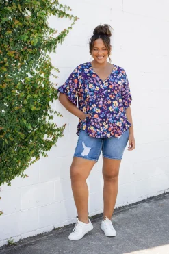 Proud Poppy Clothing Natalie Top in Posie Online