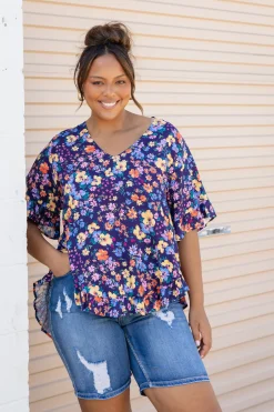 Proud Poppy Clothing Natalie Top in Posie Online