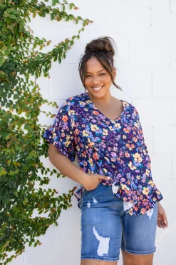 Proud Poppy Clothing Natalie Top in Posie Online