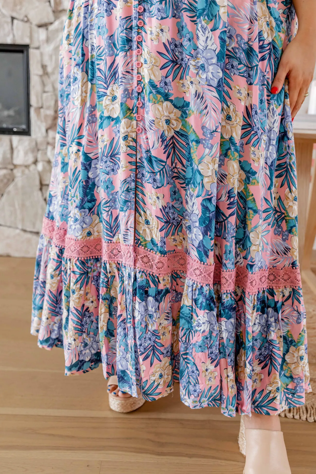 Proud Poppy Clothing Paradise Maxi Floral Dress Online