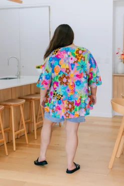 Proud Poppy Clothing Peak Top in Floral Fancy by Kasey Rainbow Clearance