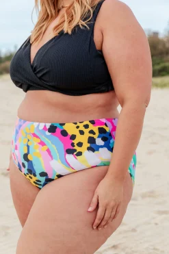 Proud Poppy Clothing Pearl Bikini Pants in Kasey Swim by Kasey Rainbow Clearance