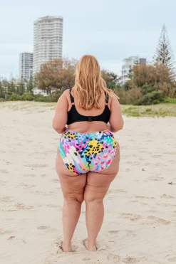 Proud Poppy Clothing Pearl Bikini Pants in Kasey Swim by Kasey Rainbow Clearance