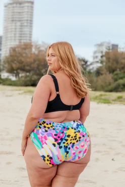 Proud Poppy Clothing Pearl Bikini Pants in Kasey Swim by Kasey Rainbow Clearance