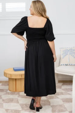 Proud Poppy Clothing Pippa Cut Out Dress in Black Online