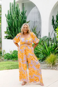 Proud Poppy Clothing Pippa Jumpsuit in Honey Bloom HoneyBloom Clearance