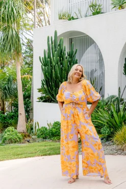 Proud Poppy Clothing Pippa Jumpsuit in Honey Bloom HoneyBloom Clearance