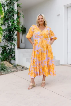 Proud Poppy Clothing *PRE-ORDER* Billie Dress in Honey Bloom HoneyBloom Online