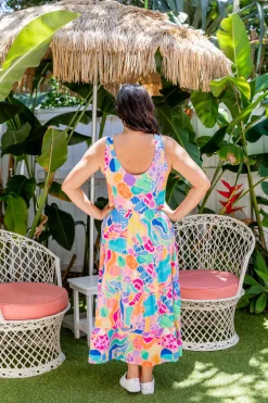 Proud Poppy Clothing Ronnie Dress in Peachy Keen by Kasey Rainbow Online