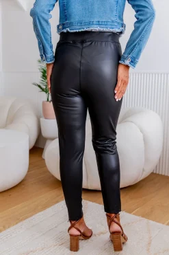 Proud Poppy Clothing Ryder Wet Look Pants Discount