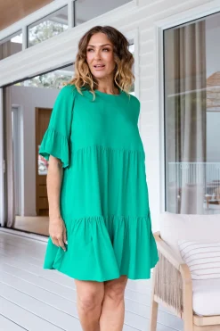 Proud Poppy Clothing Sadie Dress in Green Fashion