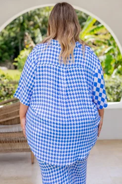 Proud Poppy Clothing Samara Shirt in Sorrento Hot