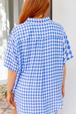 Proud Poppy Clothing Samara Shirt in Sorrento Hot