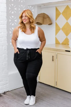 Proud Poppy Clothing Sammy Black Pants New
