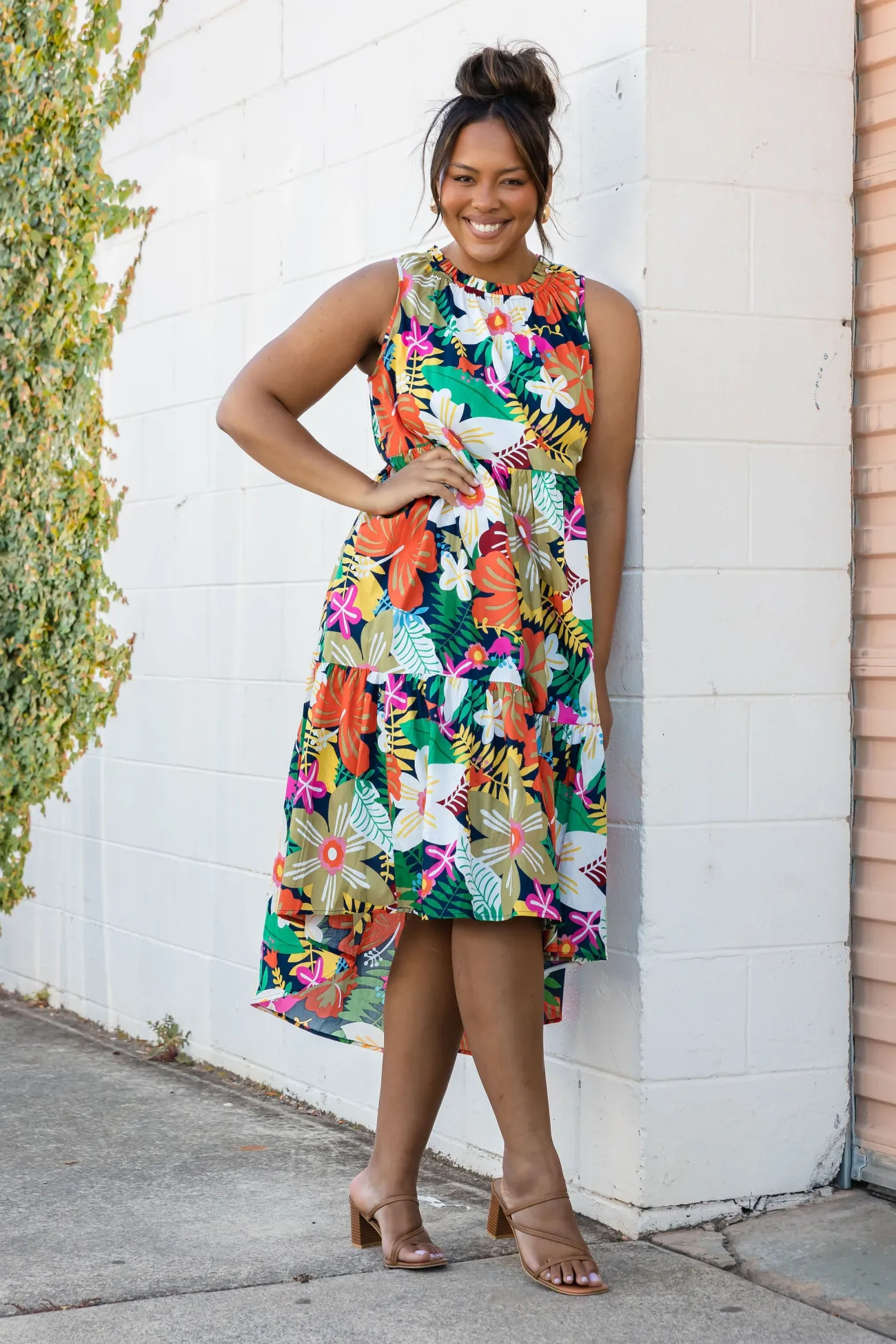 Proud Poppy Clothing Sammy Dress in Tropicana Sale