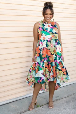 Proud Poppy Clothing Sammy Dress in Tropicana Sale