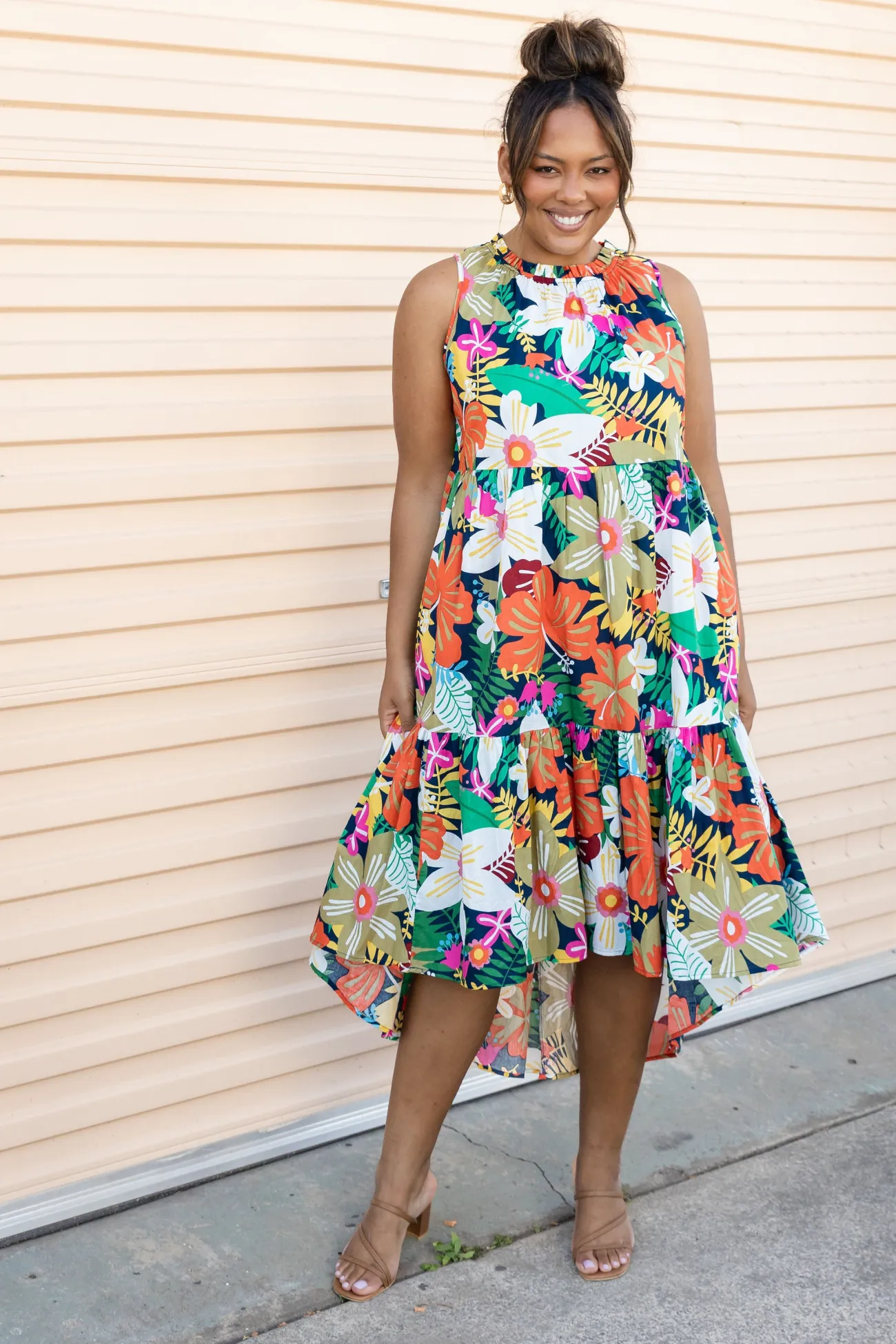Proud Poppy Clothing Sammy Dress in Tropicana Sale