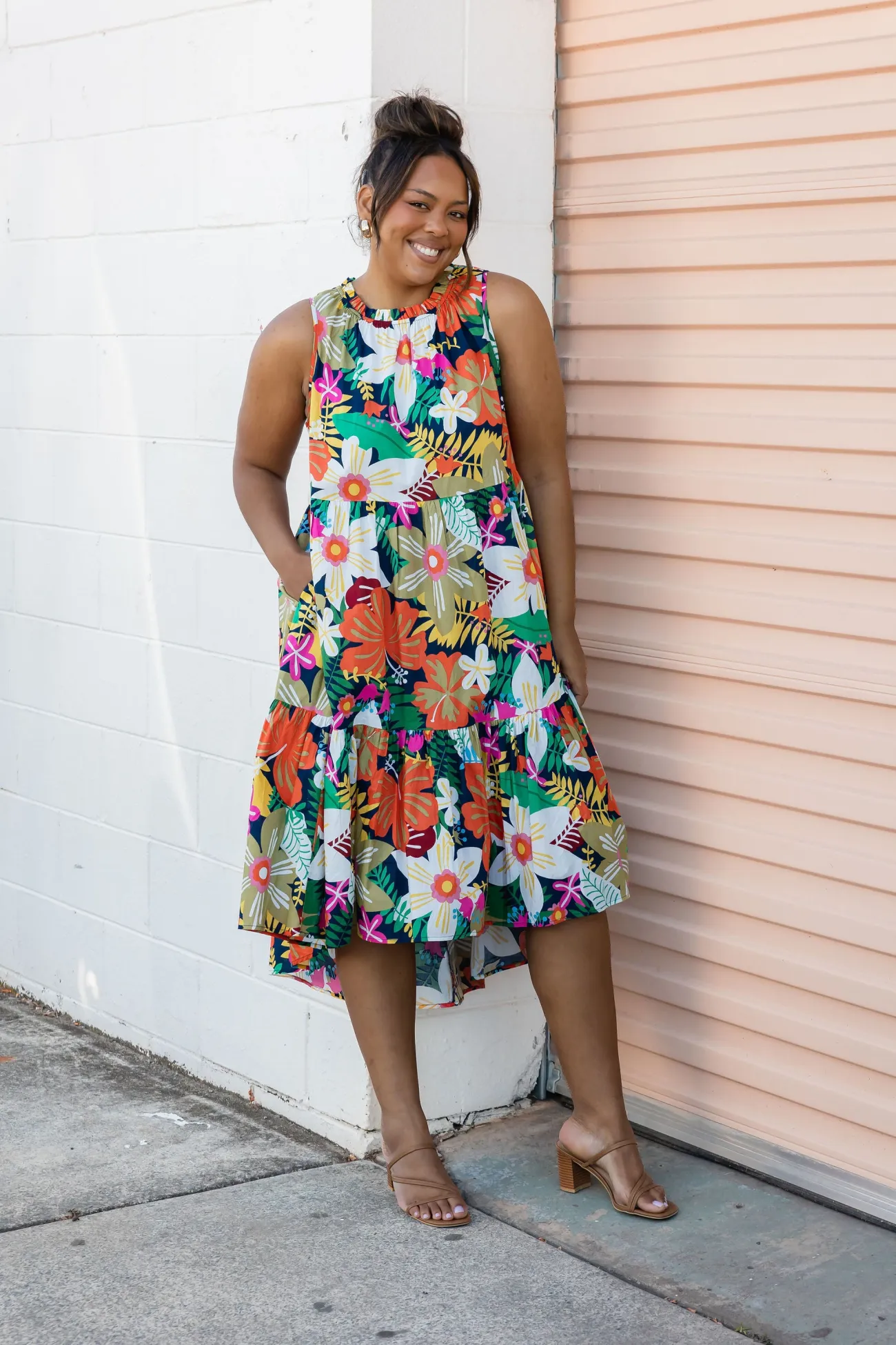 Proud Poppy Clothing Sammy Dress in Tropicana Sale