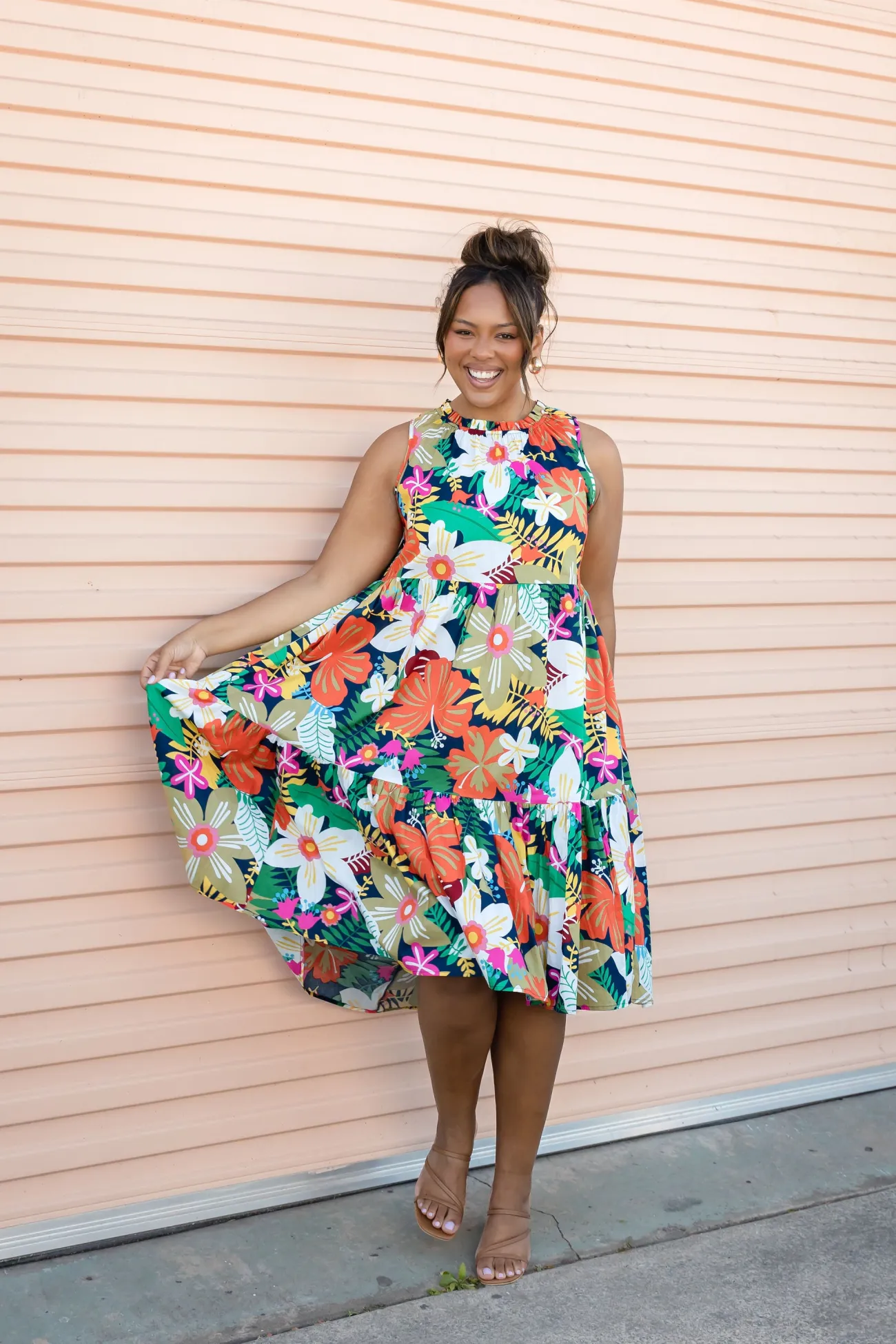 Proud Poppy Clothing Sammy Dress in Tropicana Sale