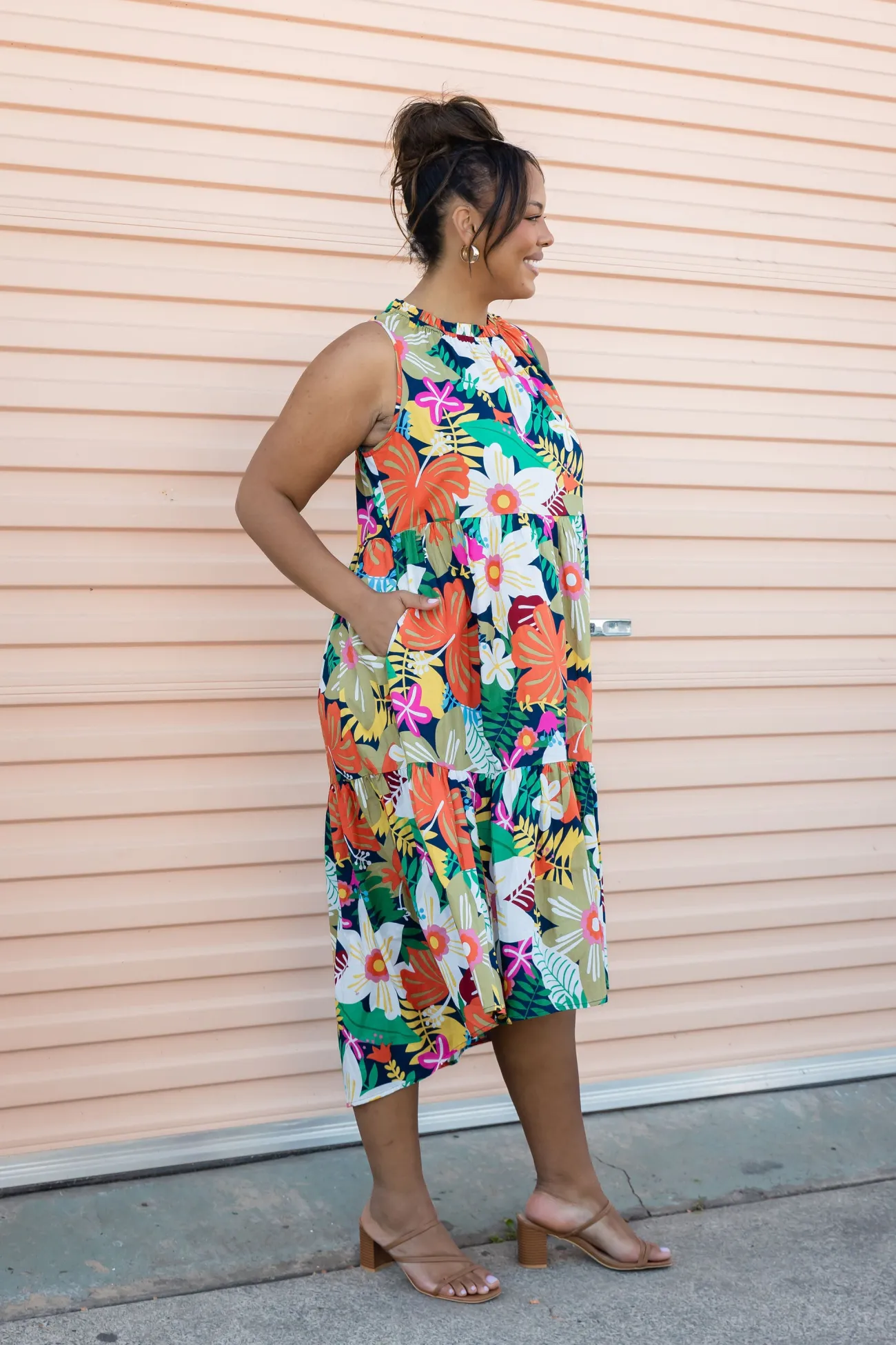 Proud Poppy Clothing Sammy Dress in Tropicana Sale