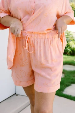 Proud Poppy Clothing Shelley Shorts in Orange Sahara OrangeSahara New