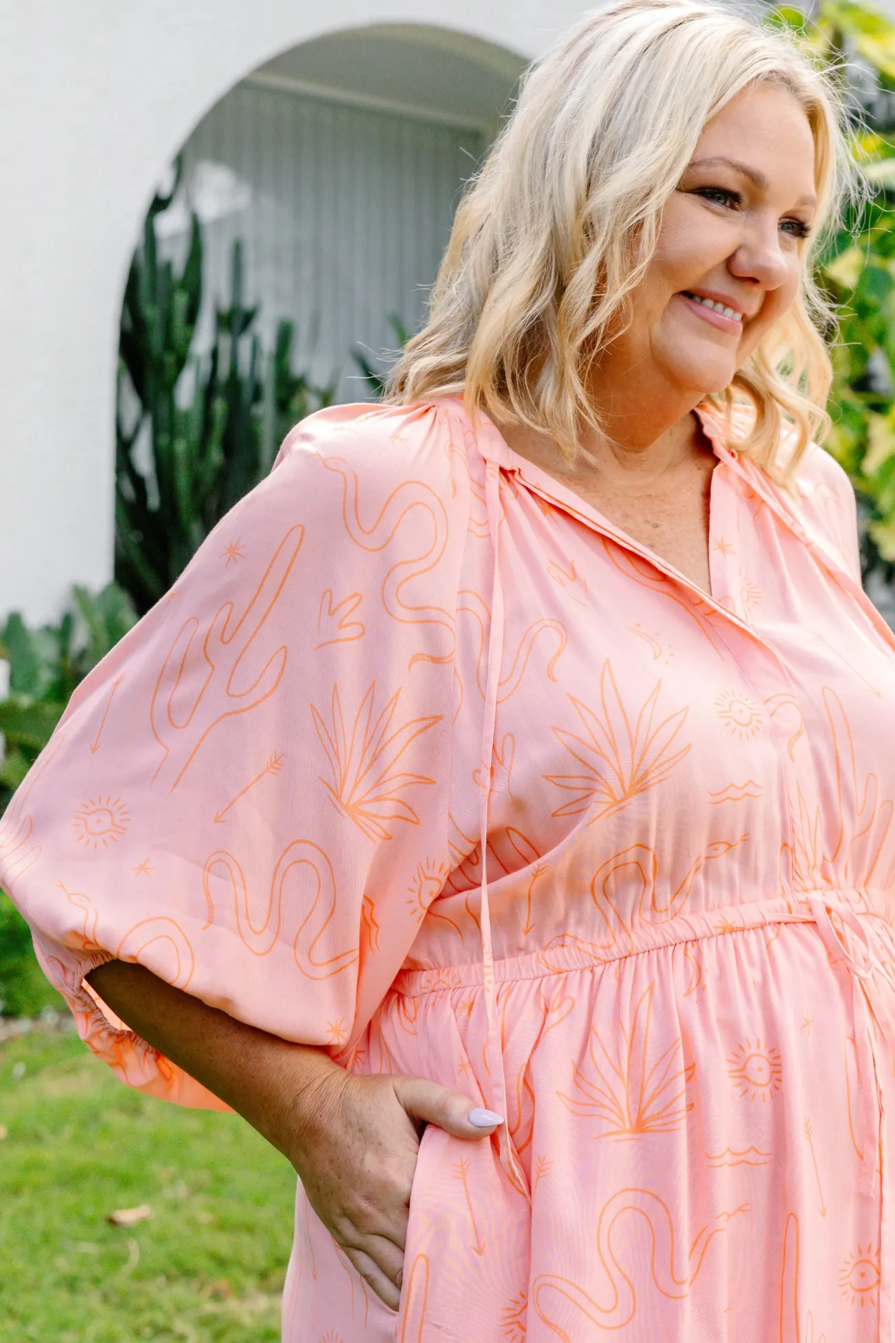 Proud Poppy Clothing Sienna Dress in Orange Sahara OrangeSahara New