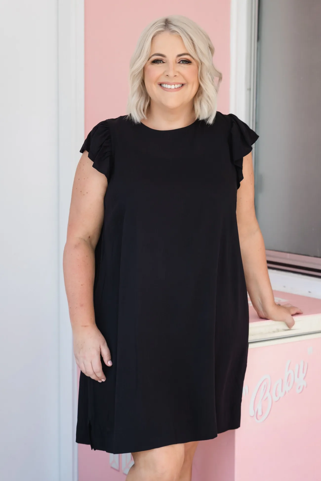 Proud Poppy Clothing Stevie Dress in Black Outlet