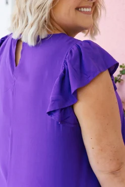 Proud Poppy Clothing Stevie Dress in Purple Fashion