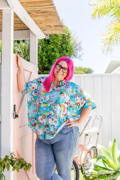 Proud Poppy Clothing Tammin Shirt in Kutopia by Kasey Rainbow Online