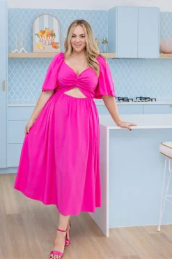 Proud Poppy Clothing Tina Dress in Pink Fashion