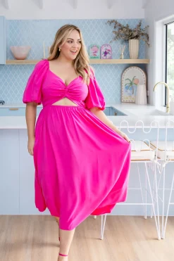 Proud Poppy Clothing Tina Dress in Pink Fashion