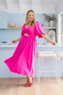 Proud Poppy Clothing Tina Dress in Pink Fashion
