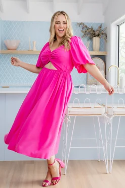 Proud Poppy Clothing Tina Dress in Pink Fashion